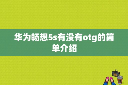 华为畅想5s有没有otg的简单介绍
