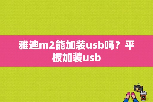 雅迪m2能加装usb吗？平板加装usb-图1