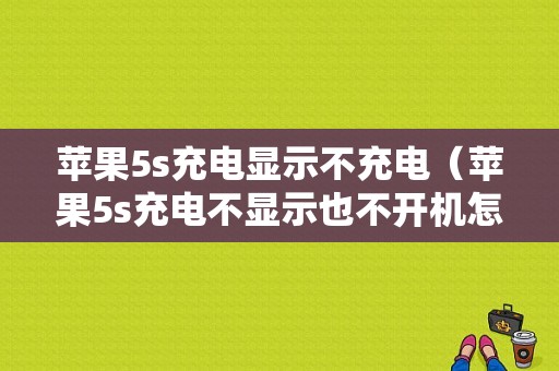苹果5s充电显示不充电（苹果5s充电不显示也不开机怎么回事）