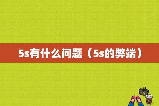 5s有什么问题（5s的弊端）