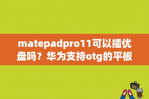 matepadpro11可以插优盘吗？华为支持otg的平板