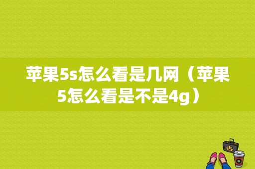 苹果5s怎么看是几网（苹果5怎么看是不是4g）