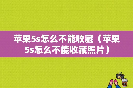苹果5s怎么不能收藏（苹果5s怎么不能收藏照片）
