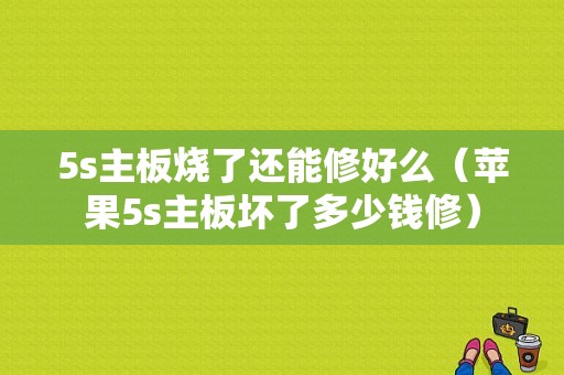 5s主板烧了还能修好么（苹果5s主板坏了多少钱修）