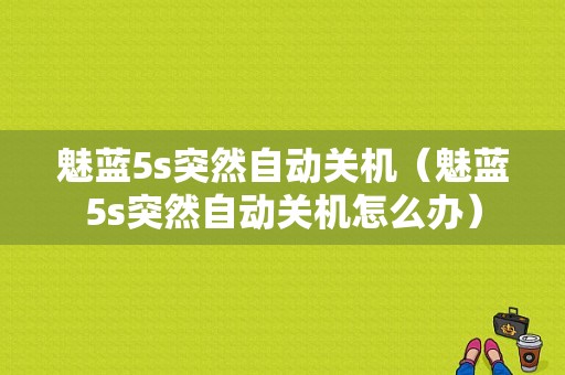 魅蓝5s突然自动关机（魅蓝5s突然自动关机怎么办）-图1