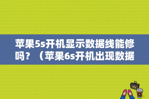 苹果5s开机显示数据线能修吗？（苹果6s开机出现数据线）