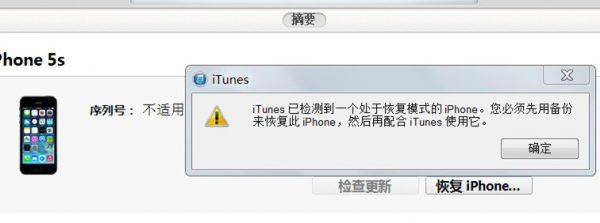 苹果5S刷机变白苹果（iphone刷机变成白苹果）