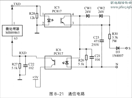 大金kfr35gbp主板（大金变频空调主板图纸）-图1