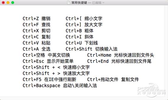 电脑剪切快捷键（笔记本电脑剪切快捷键）-图1