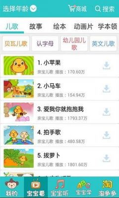 儿歌故事批量下载(宝宝儿歌故事软件)-图2 儿歌故事批量下载(宝宝儿歌故事软件)-图2