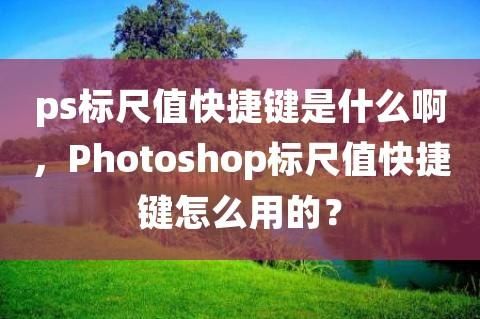 ps标尺快捷键是什么(ps标尺快捷键是什么)-图3 ps标尺快捷键是什么(ps标尺快捷键是什么)-图3