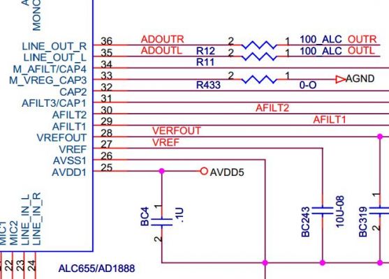 电脑主板音频电路（电脑主板音频电路图）-图1