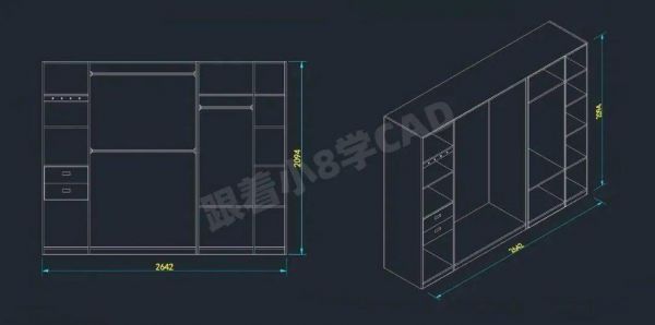 cad正视图快捷键(cad画图正视图俯视图)-图3 cad正视图快捷键(cad画图正视图俯视图)-图3