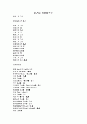 flash删除帧快捷键（flash删除快捷键ctrl加什么）