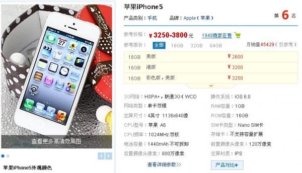 苹果5s价格预测（iphone5s市场价）