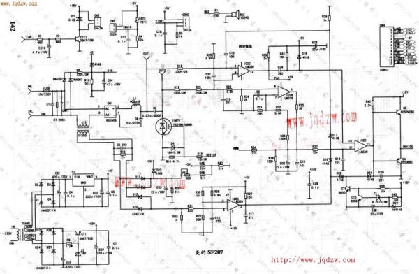 美的电磁炉sF207主板原理图(美的电磁炉sf207主板原理图详解)-图3 美的电磁炉sF207主板原理图(美的电磁炉sf207主板原理图详解)-图3
