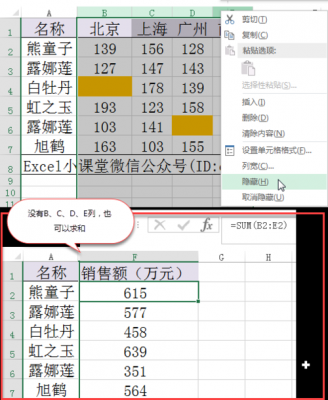 隐藏表头的快捷键（隐藏表头的快捷键是什么）-图1