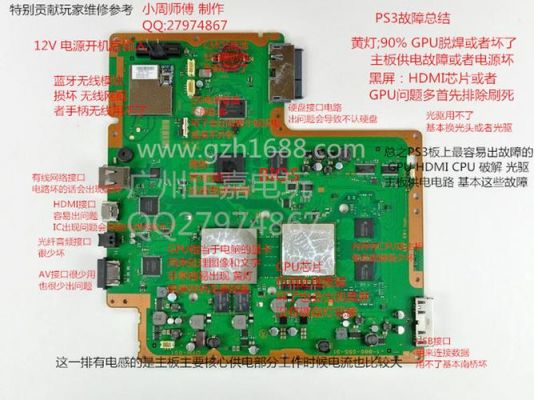 ps3主板单元电路(ps3电源板维修)-图3 ps3主板单元电路(ps3电源板维修)-图3