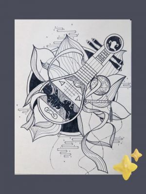 黑白画笔切换快捷键(黑白装饰画笔)-图3 黑白画笔切换快捷键(黑白装饰画笔)-图3