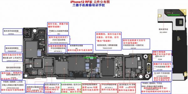 手机主板电路设计（手机主板电路图讲解）