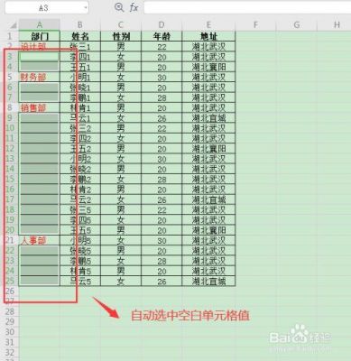 excel批量空格(excel表格空格处如何批量填充)-图3 excel批量空格(excel表格空格处如何批量填充)-图3