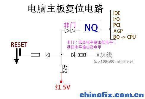 主板复位没电压（主板复位电路图）-图1